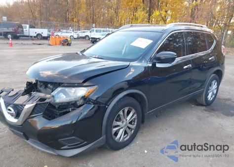 2016 Nissan Rogue Sv из США, поврежденный, VIN KNMAT2MV6GP678198